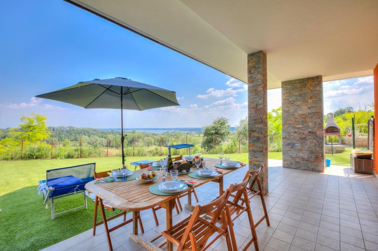 Villa Teresa Apt Lake Garda View - Happy Rentals Soiano Del Lago Exterior photo