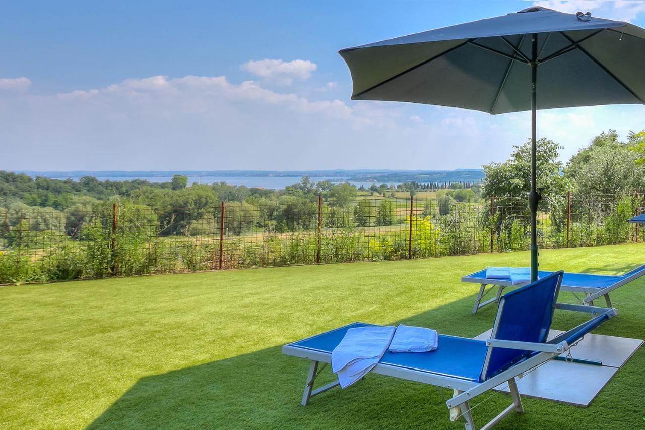 Villa Teresa Apt Lake Garda View - Happy Rentals Soiano Del Lago Exterior photo