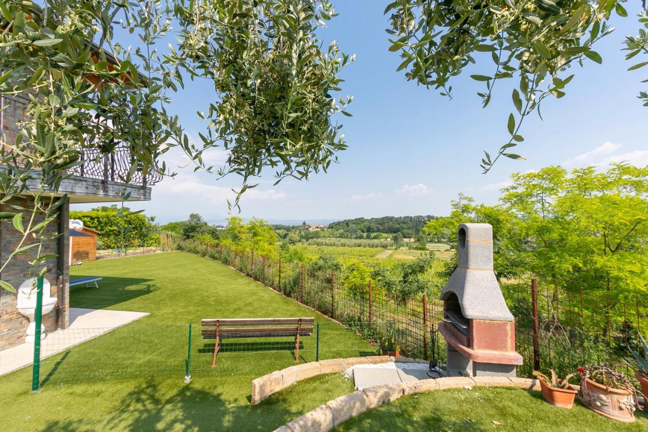 Villa Teresa Apt Lake Garda View - Happy Rentals Soiano Del Lago Exterior photo