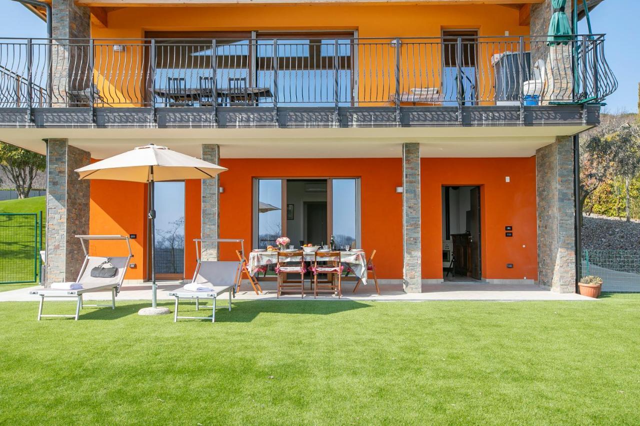 Villa Teresa Apt Lake Garda View - Happy Rentals Soiano Del Lago Exterior photo
