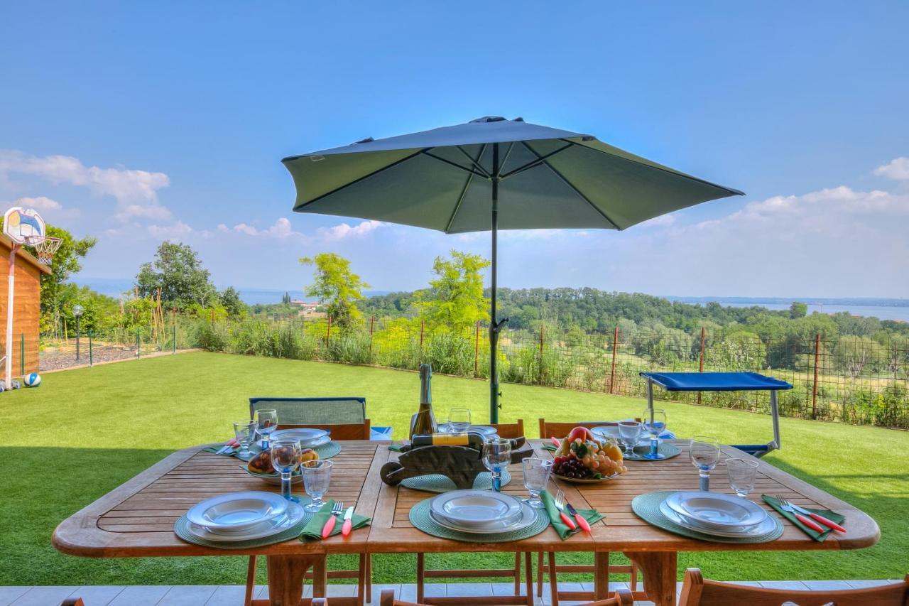 Villa Teresa Apt Lake Garda View - Happy Rentals Soiano Del Lago Exterior photo